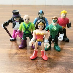 DC COMICS IMAGINEXT DATABASE ACTION FIGURES